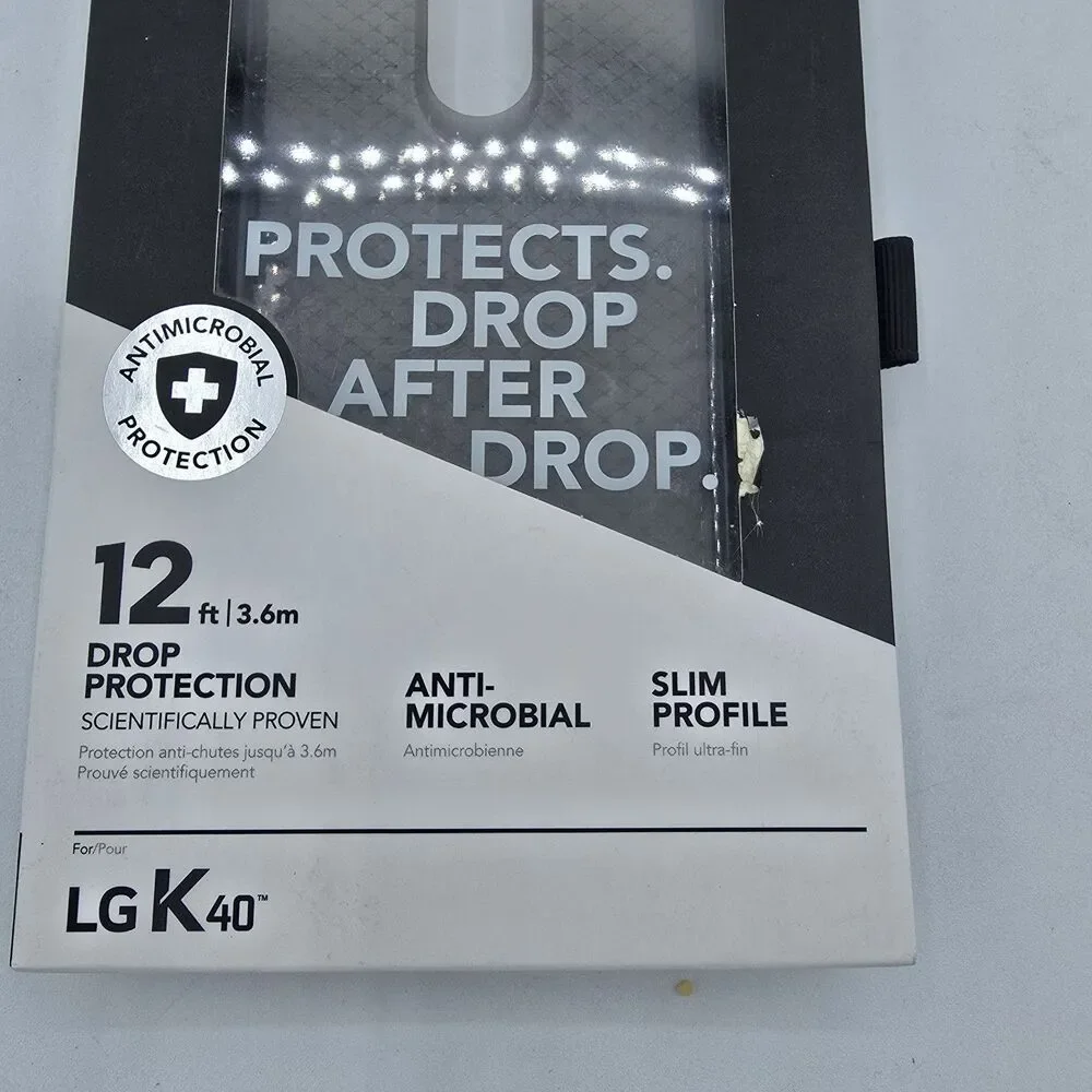 Tech 21 Evo Check Series Gel Case for LG K40 - Smokey Black